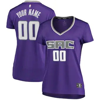 womens fanatics branded purple sacramento kings fast break-290
